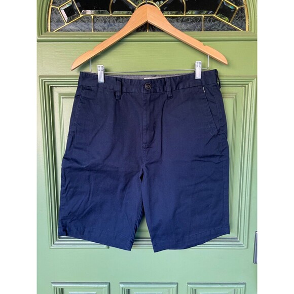 Billabong Carter Chino Shorts Flat Front 9" Inseam | Blue | Mens‎ Size 32 - Picture 1 of 11